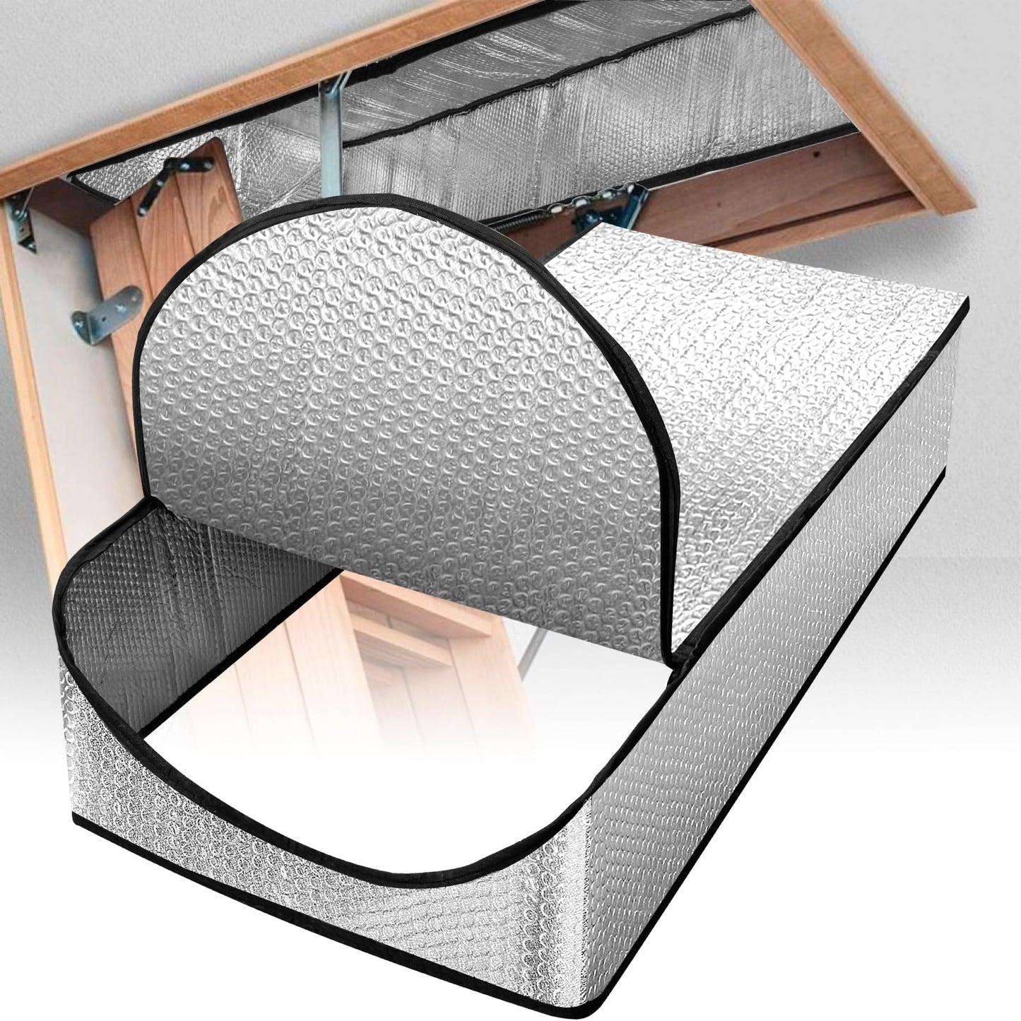 attic tent Godboat Attic Door Insulation Cover, 25" x 54" x 11" Attic Stairs Insu – Godboat-store