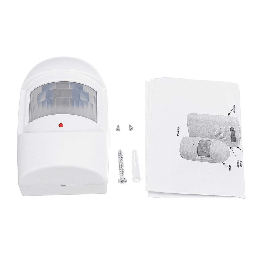 Godboat Wireless Driveway Alarm Alert System Security Garage Intruder PIR Motion Sensor