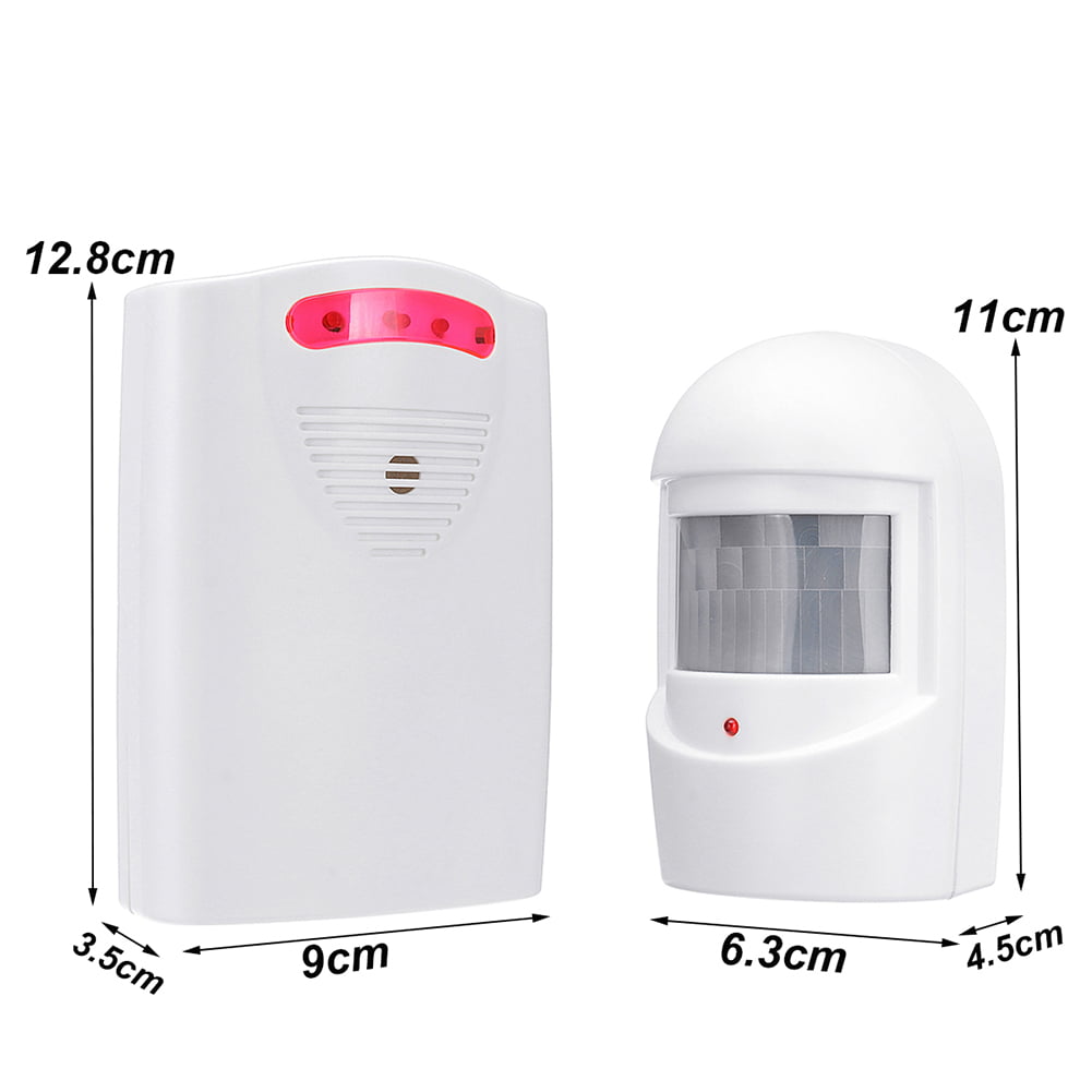 Godboat Wireless Driveway Alarm Alert System Security Garage Intruder PIR Motion Sensor